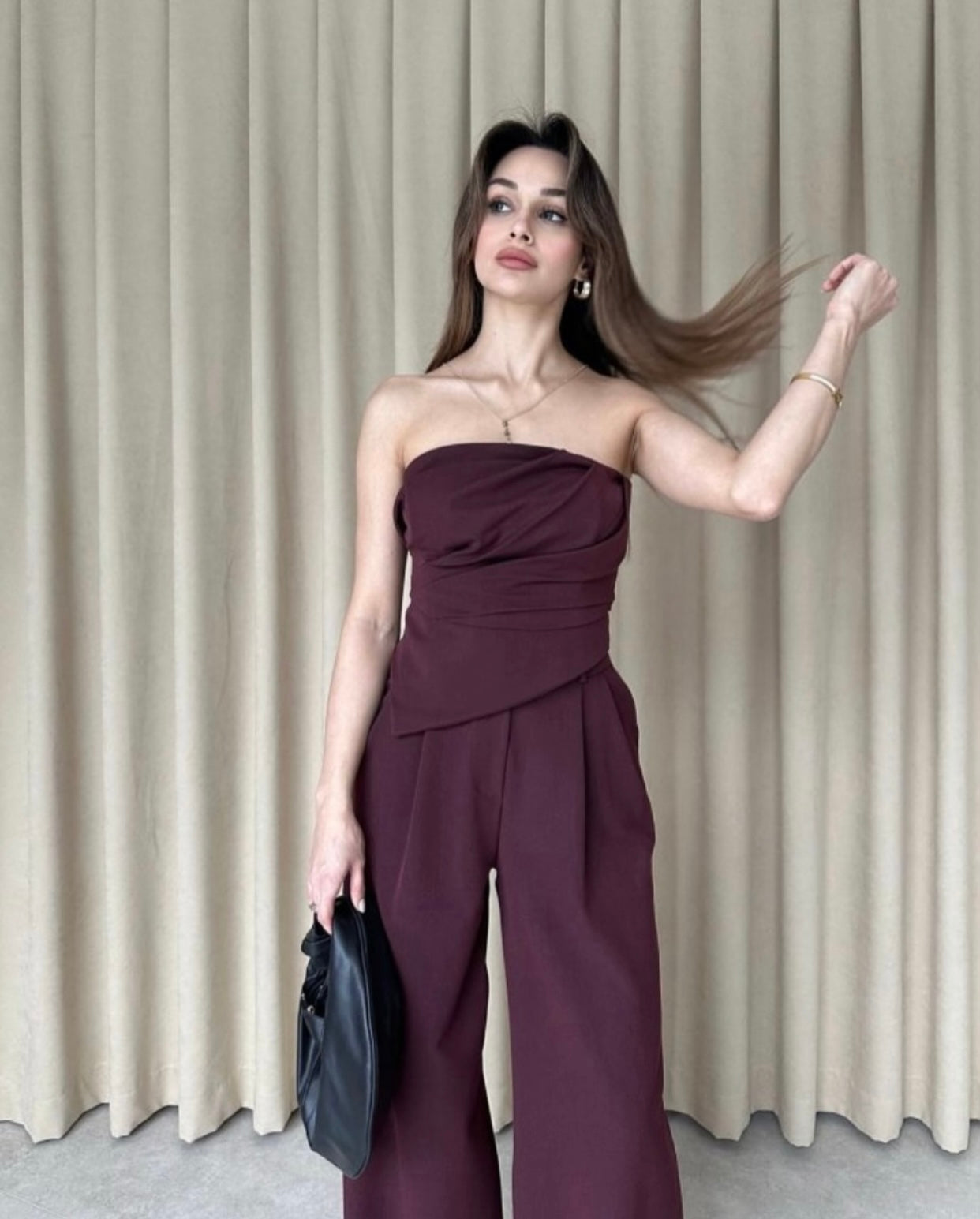 Burgundy set
