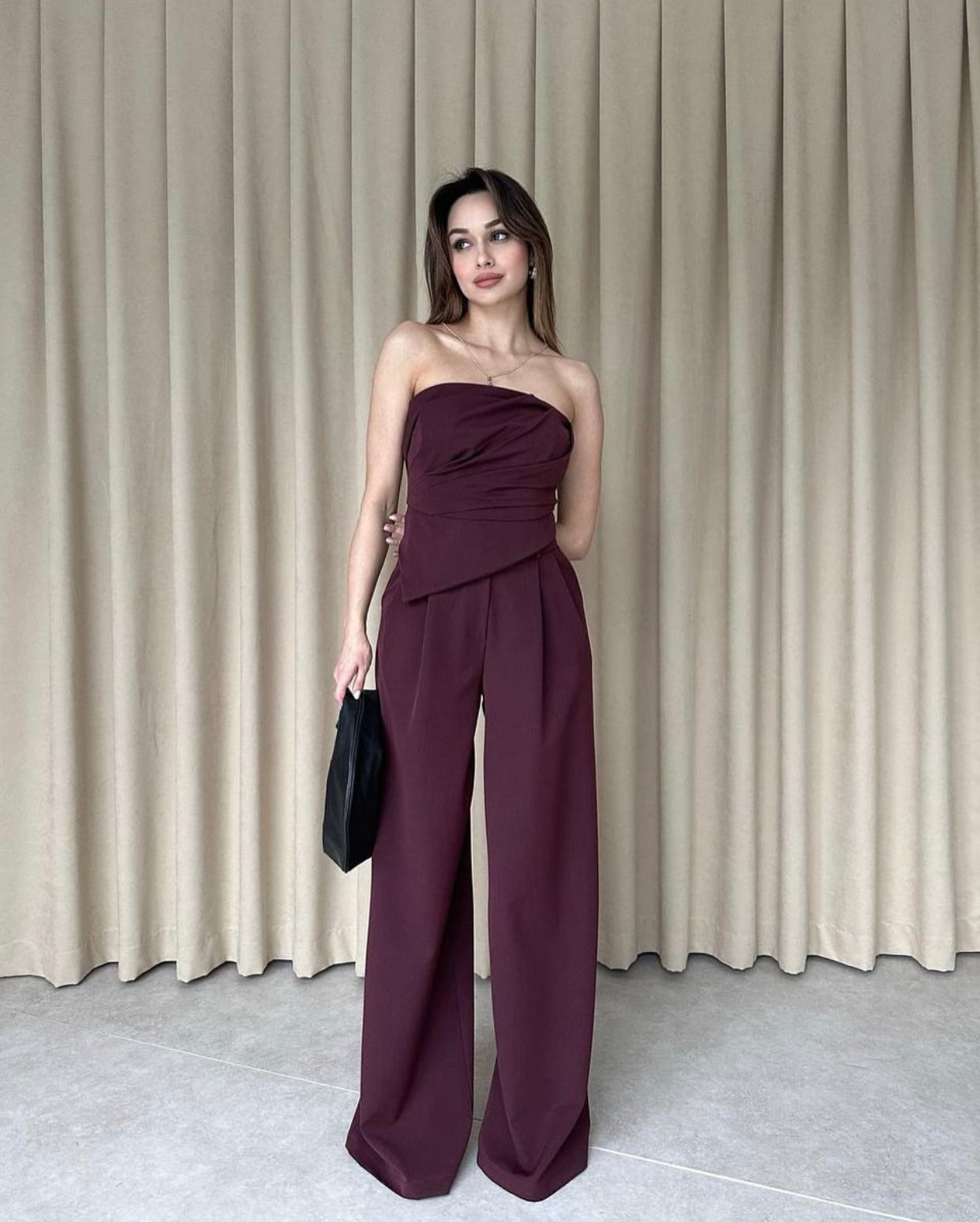 Burgundy set