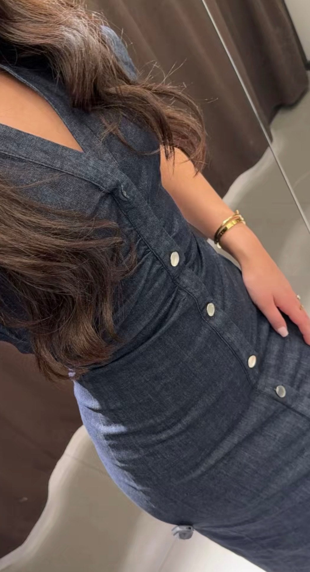 Viral Denim Dress