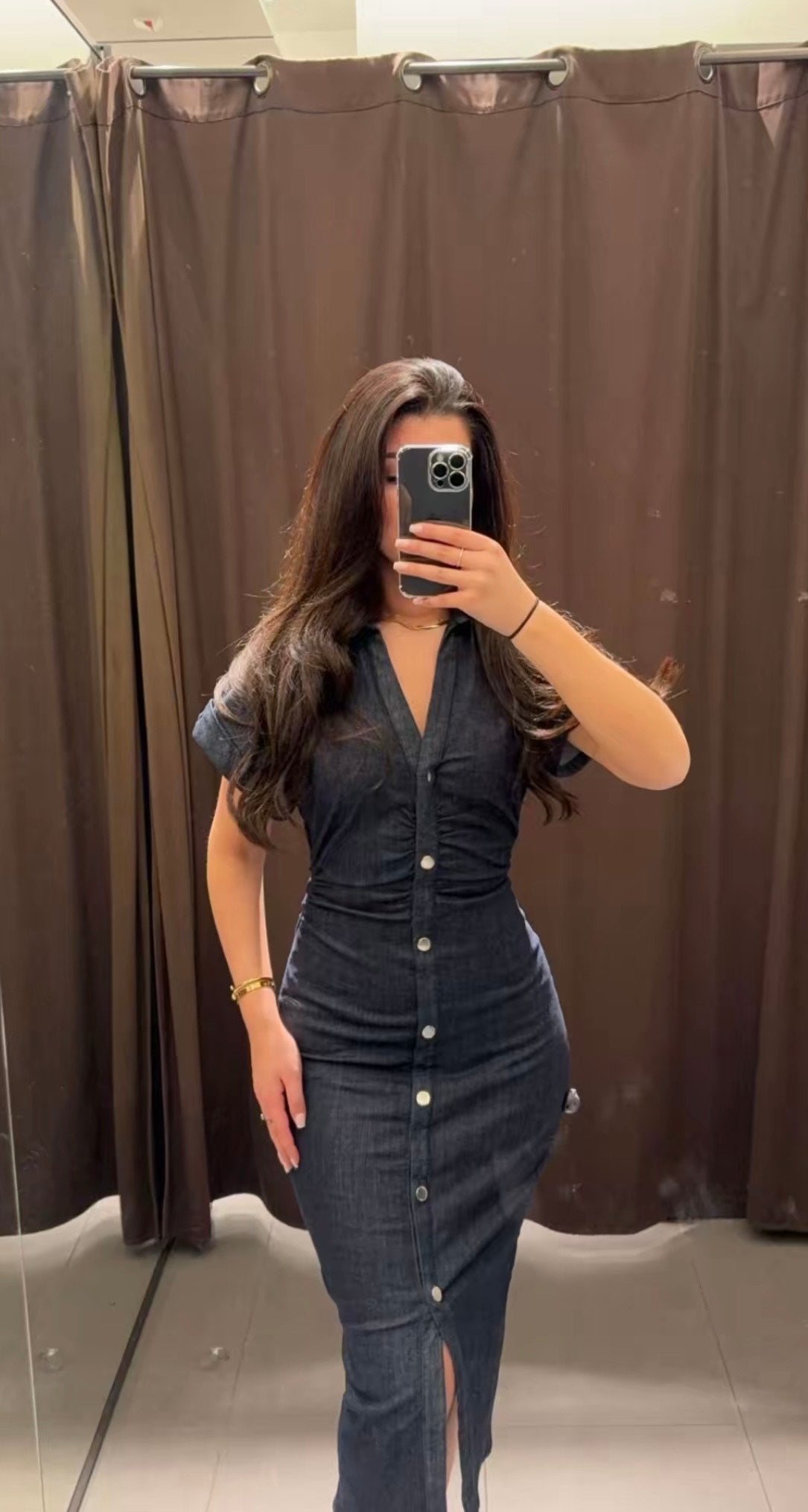 Viral Denim Dress