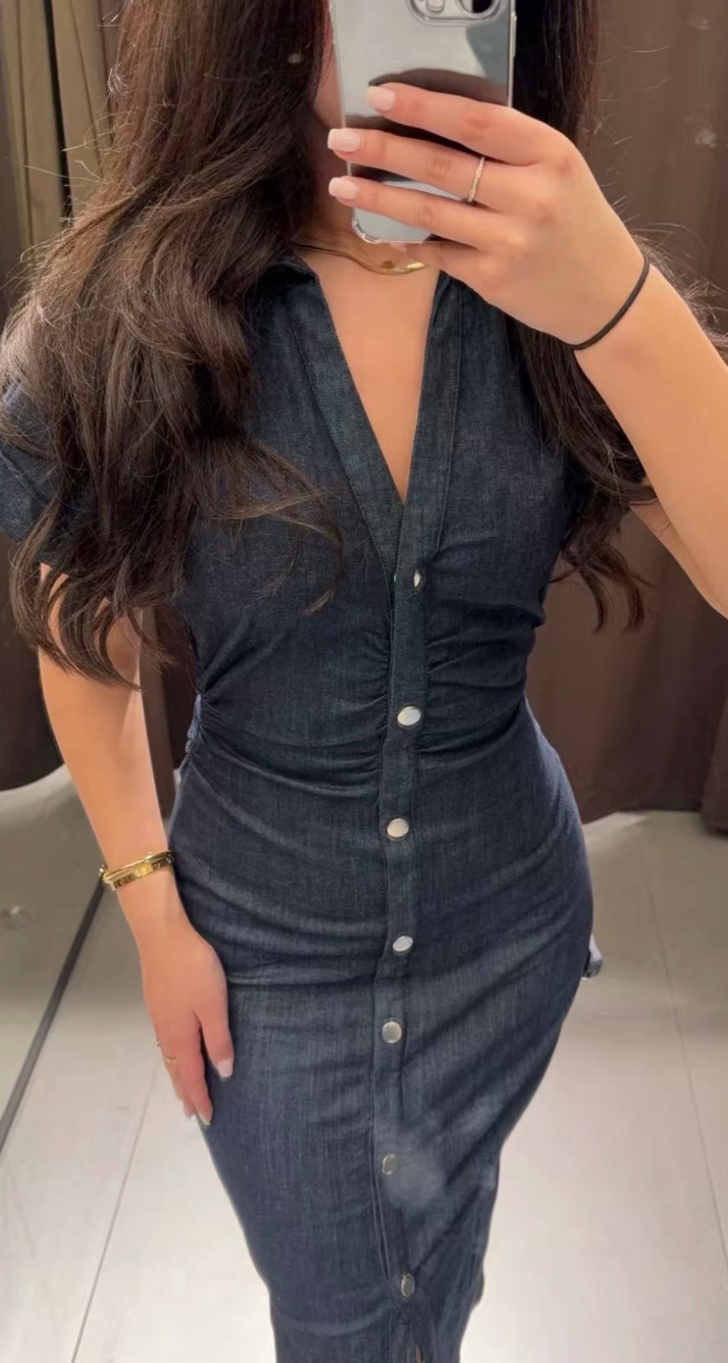 Viral Denim Dress
