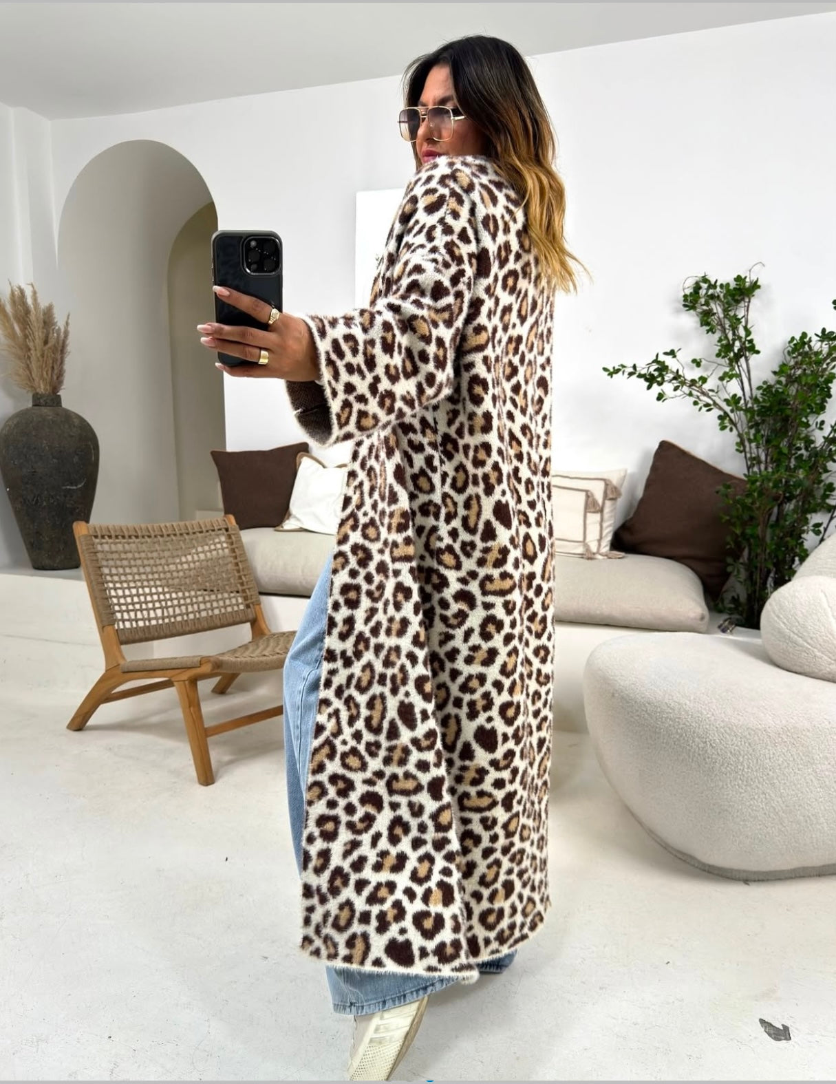 Leopard cardigan