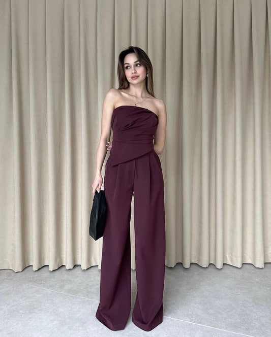 Burgundy set