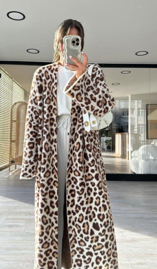 Leopard cardigan