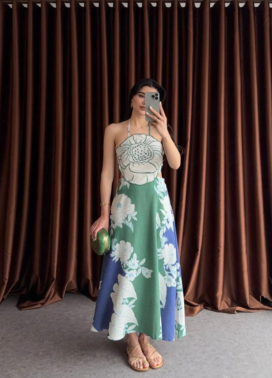Beach to brunch dress